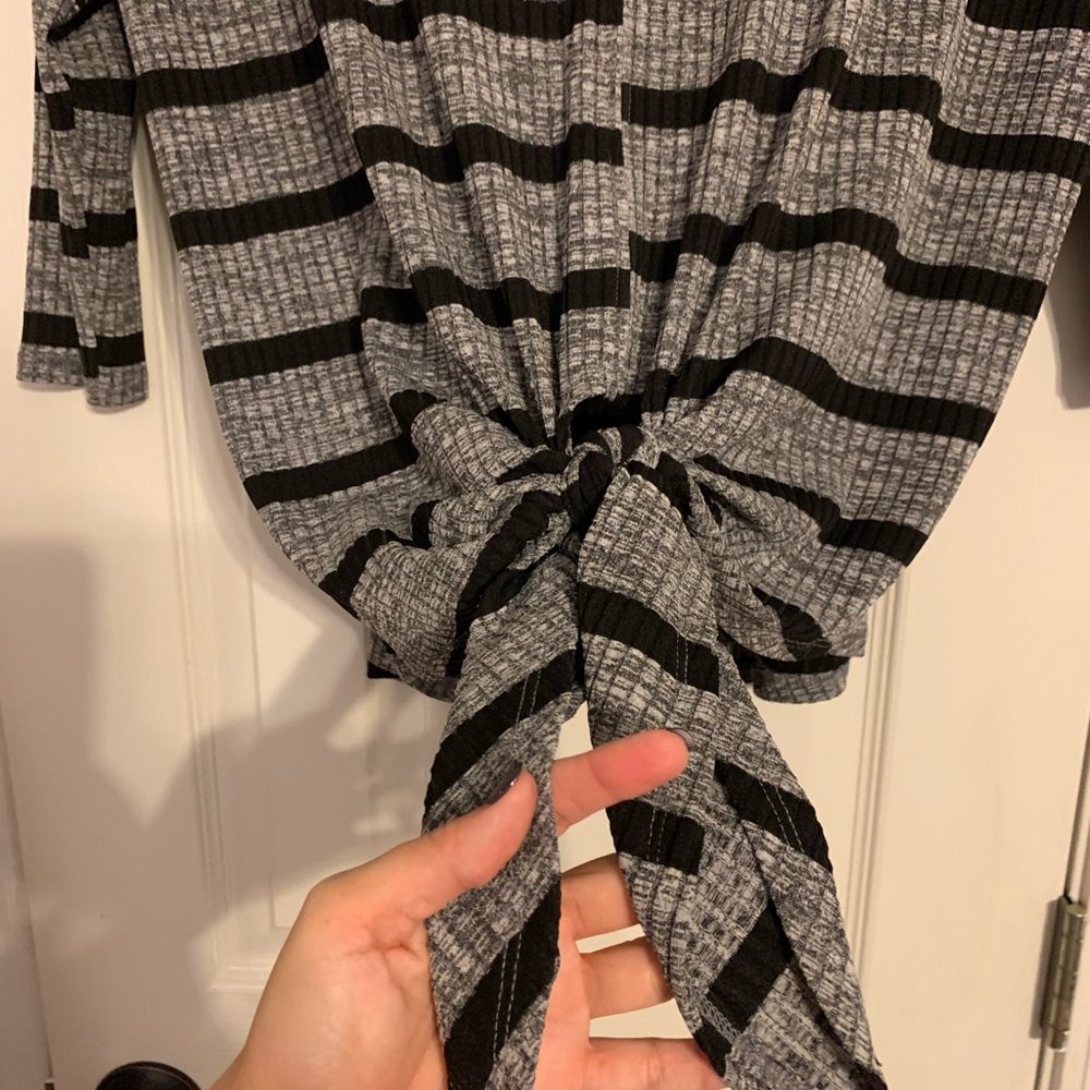 Knot Tie Blouse View 2
